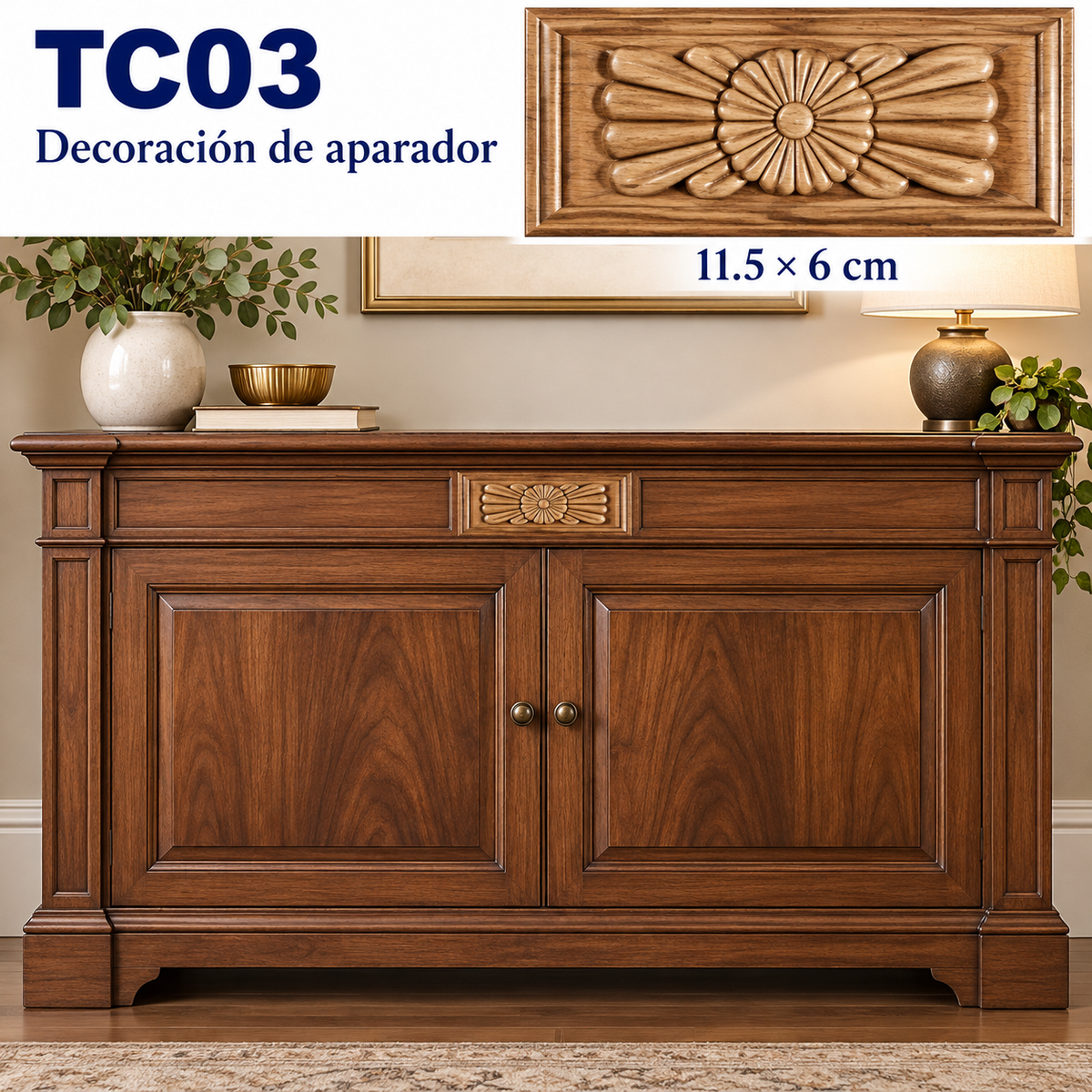 Kit de 5 Aplicaciones Decorativas TC03
