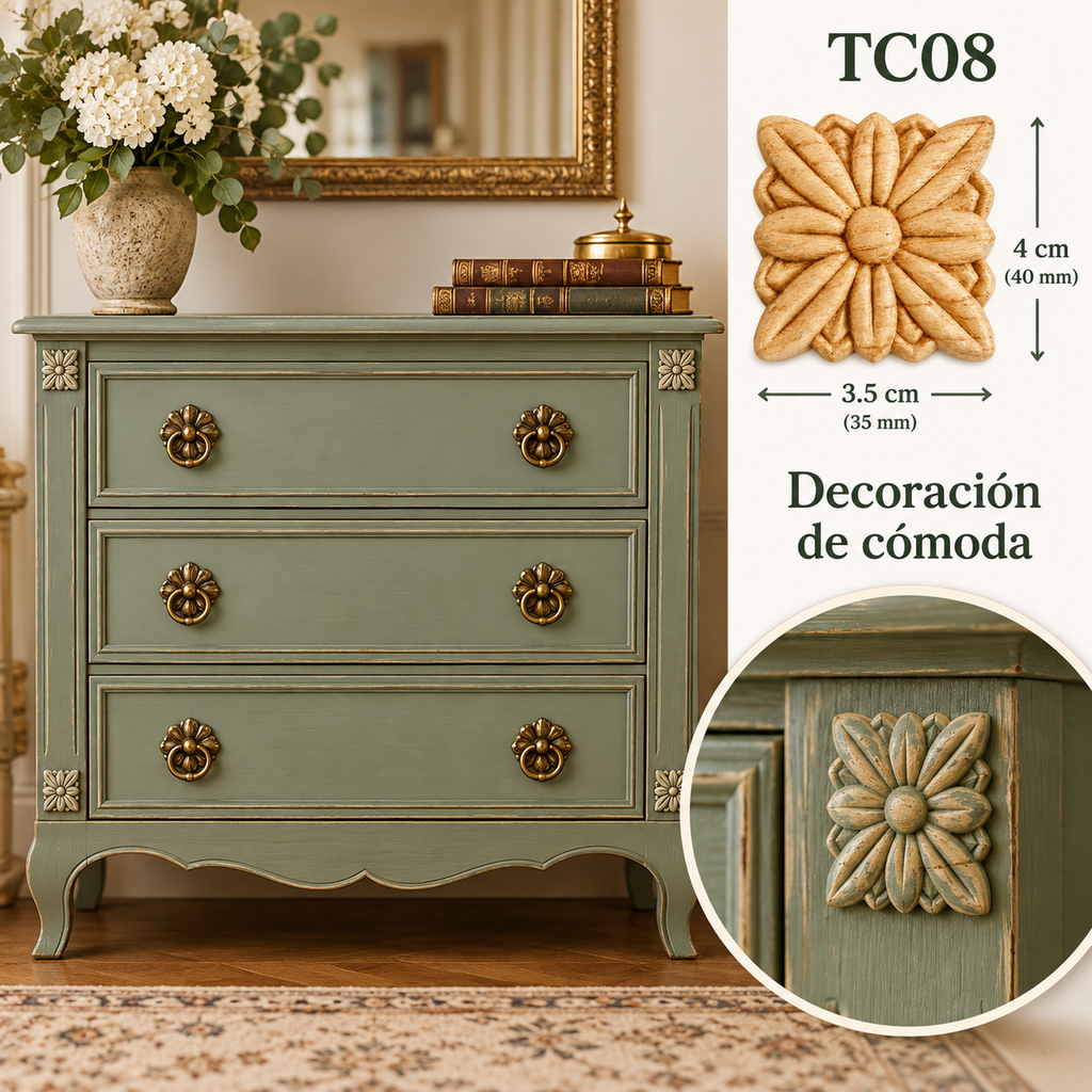 Kit de 20 Aplicaciones Decorativas TC08
