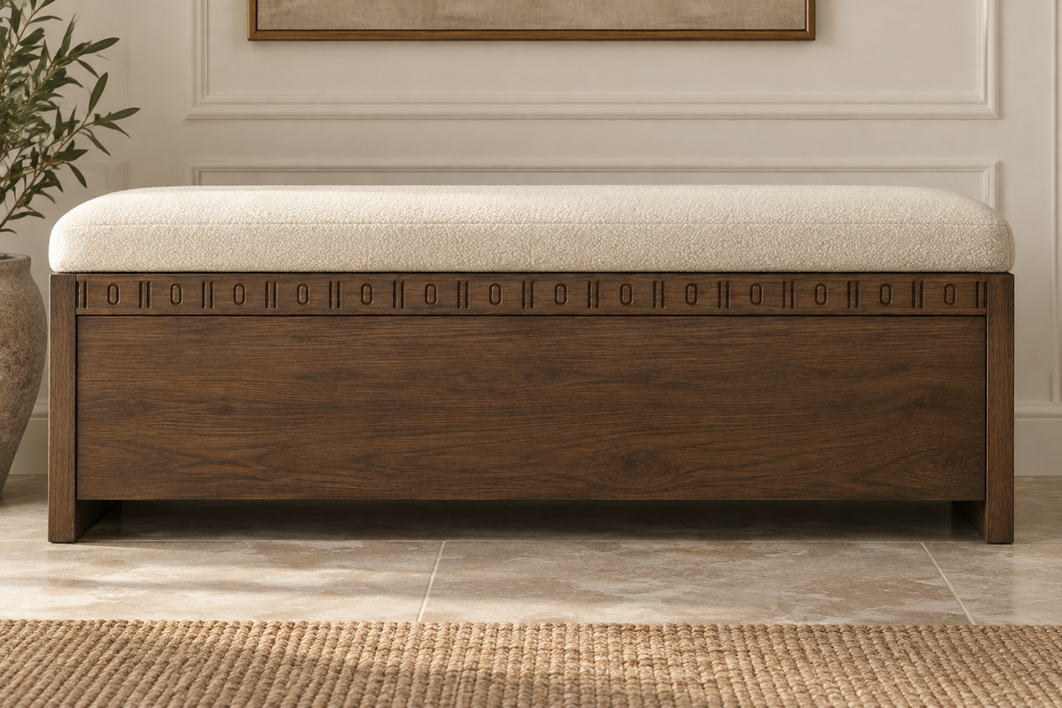 Moldura de madera grabada para mueble MM-56 – Kit de 4 piezas