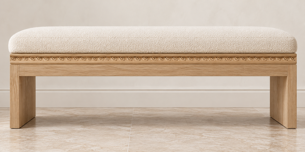 Moldura de madera grabada para mueble MM-51 – Kit de 4 piezas