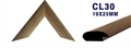 Moldura de madera lisa para marco CL30 – Kit de 4 piezas