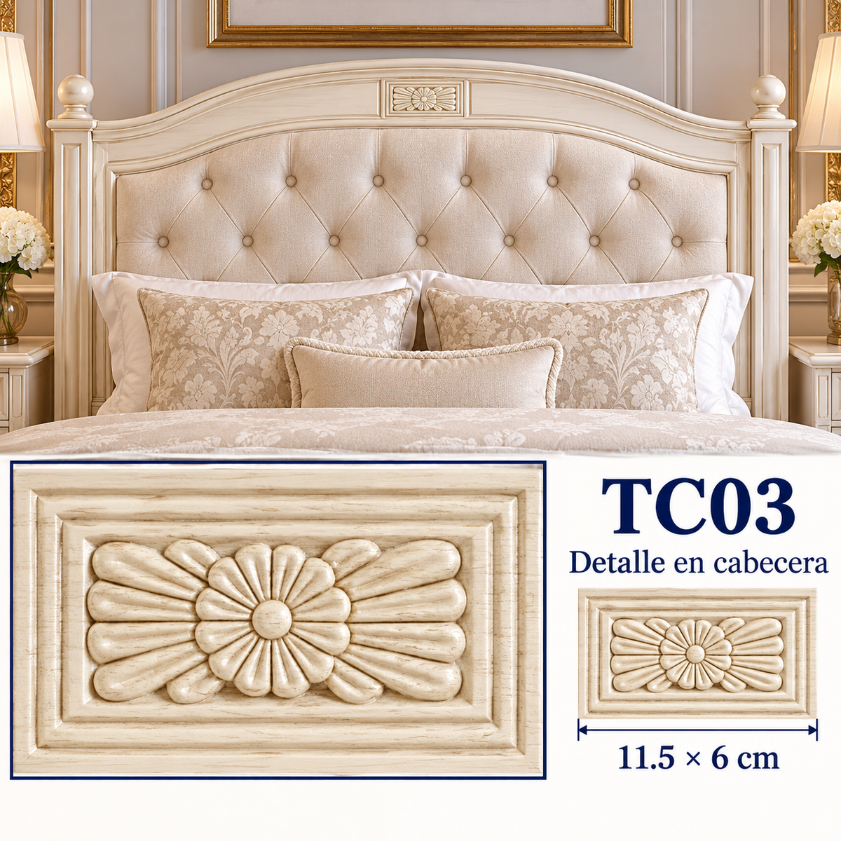 Kit de 5 Aplicaciones Decorativas TC03