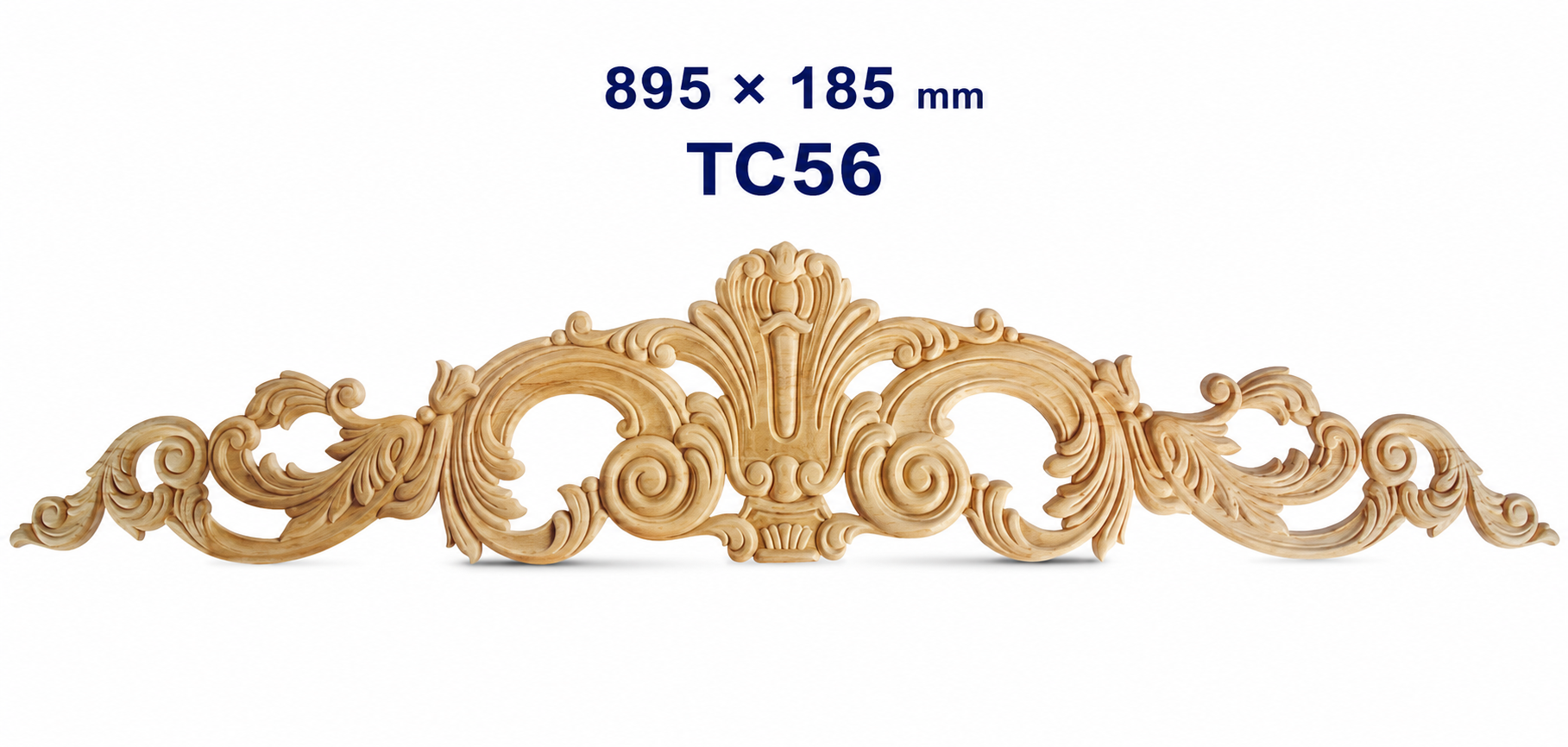 Aplicación decorativa de madera TC56