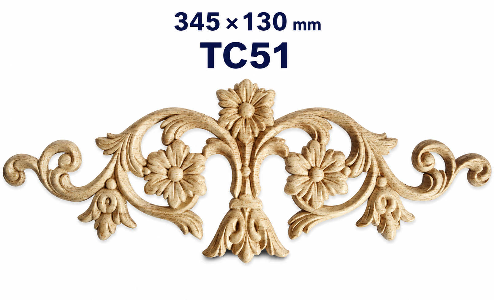 Aplicación decorativa de madera TC51