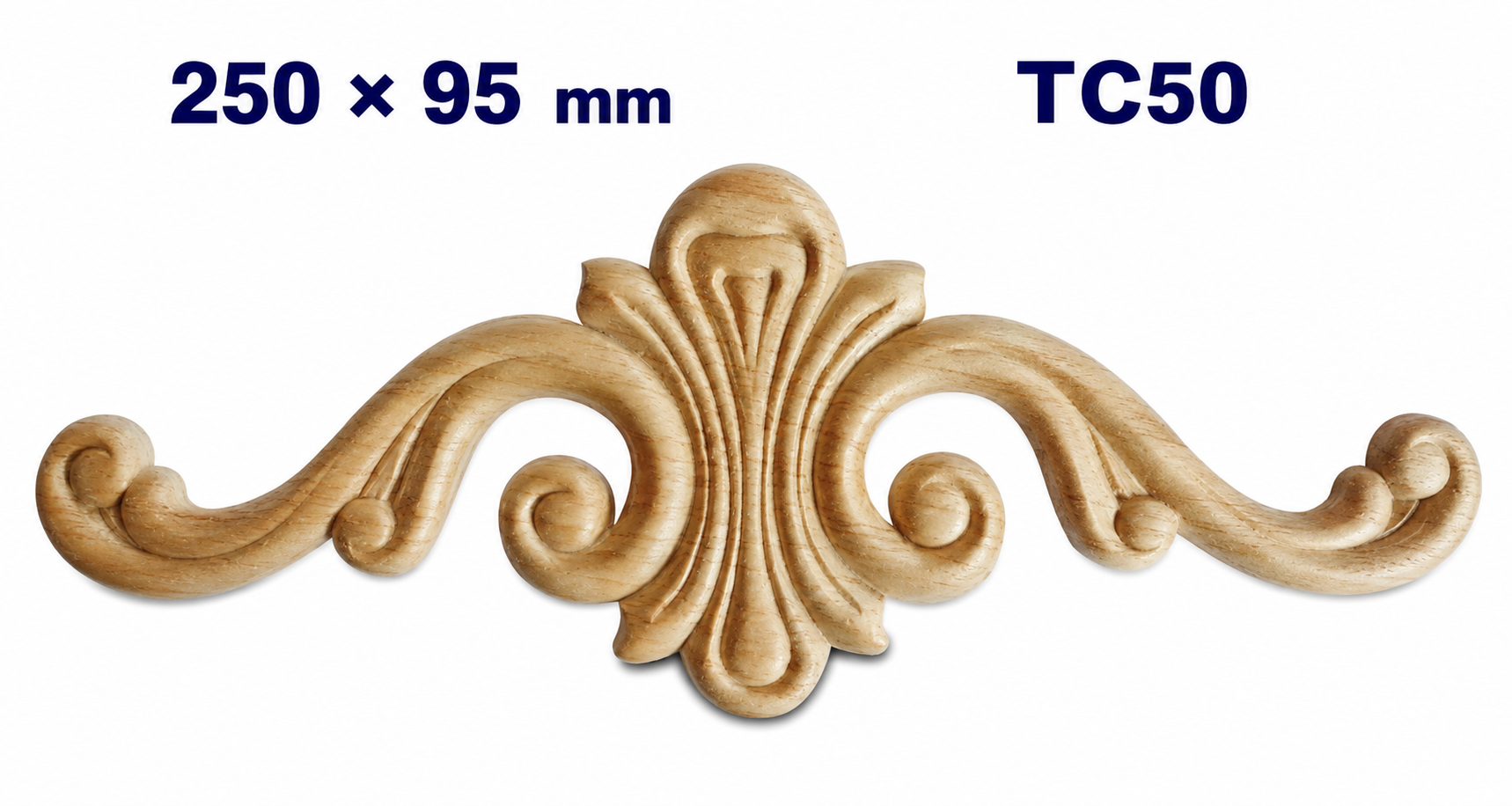 Aplicación decorativa de madera TC50