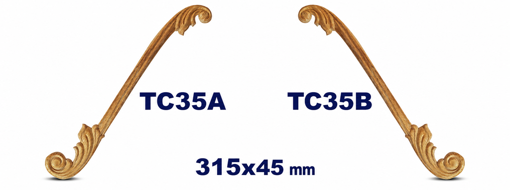 Kit de 5 pares de aplicaciones decorativas TC35