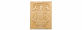 Figura Decorativa Virgen de San Juan en Madera