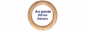 Aro Decorativo Grande en Madera Natural