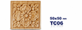 Aplicación decorativa de madera TC06