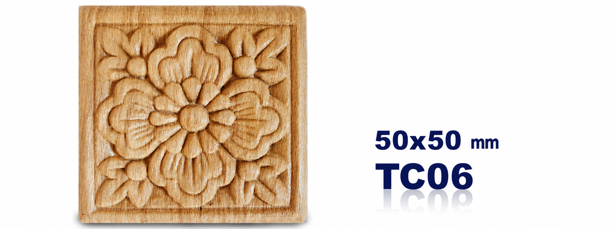Aplicación decorativa de madera TC06