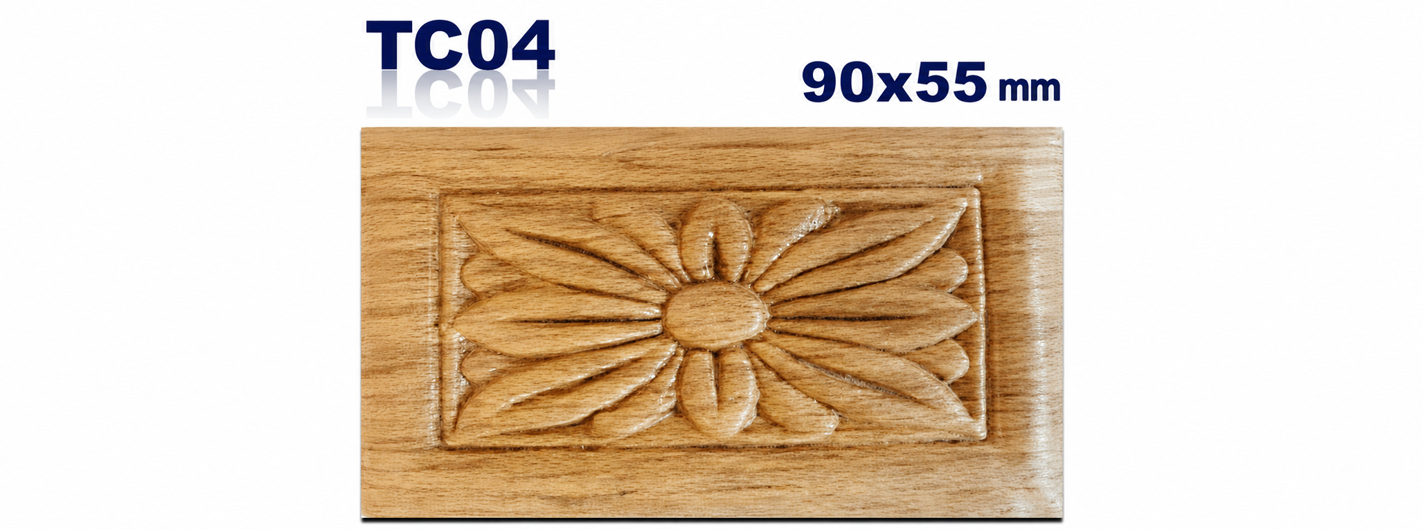 Aplicación decorativa de madera TC04