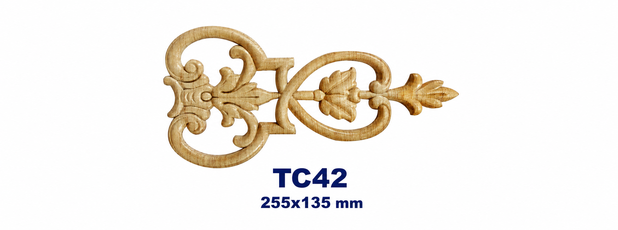 Aplicación decorativa de madera TC42