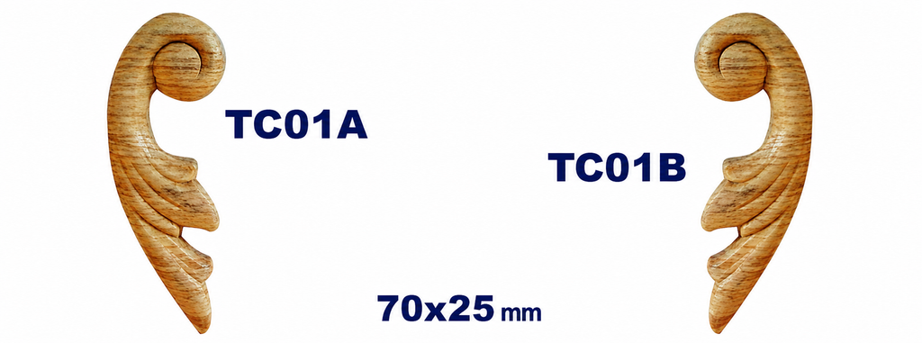 Kit de 10 pares de aplicaciones decorativas TC01