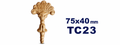 Aplicación decorativa de madera TC23