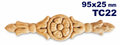 Aplicación decorativa de madera TC22