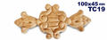 Aplicación decorativa de madera TC19
