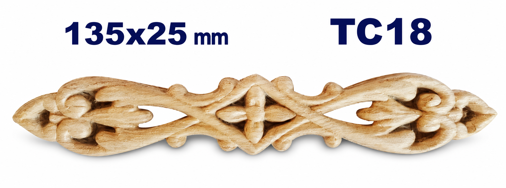 Aplicación decorativa de madera TC18