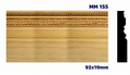 Moldura de madera grabada para mueble MM-155 – Kit de 2 piezas