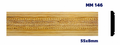 Moldura de madera grabada para mueble MM-146 – Kit de 2 piezas