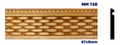 Moldura de madera grabada para mueble MM-138 – Kit de 2 piezas