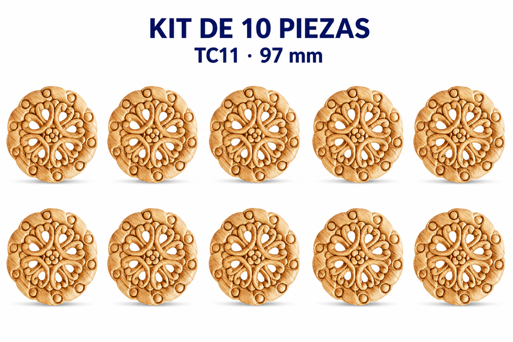 Kit de 10 Aplicaciones Decorativas TC11