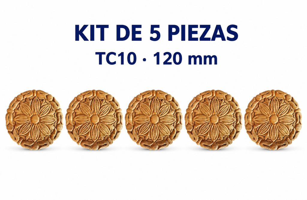 Kit de 5 Aplicaciones Decorativas TC10
