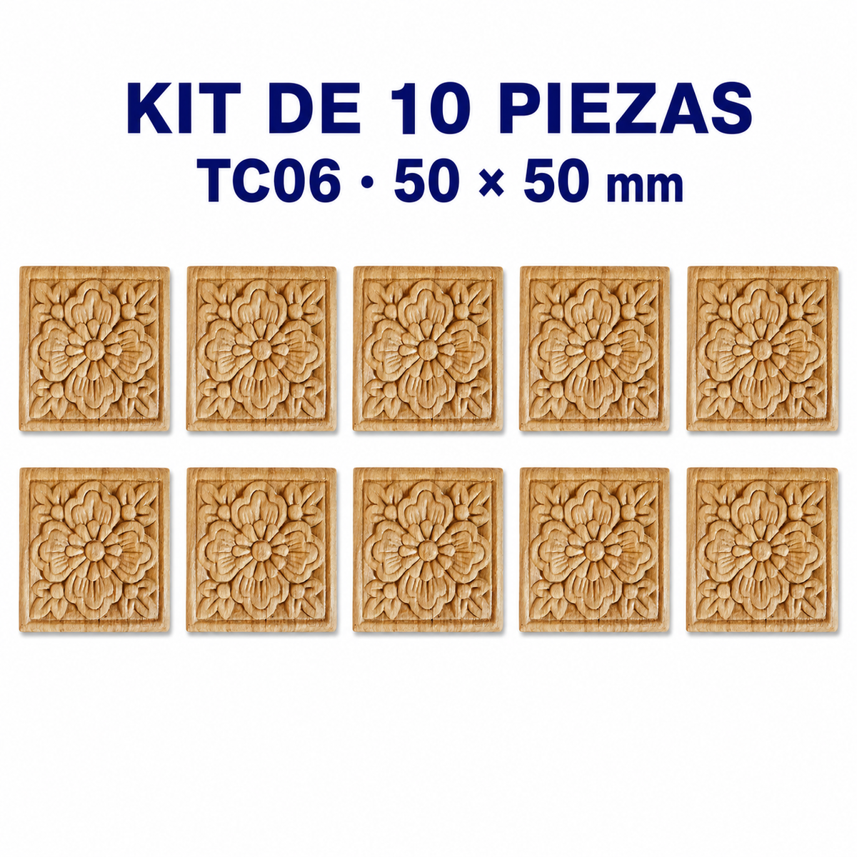 Kit de 10 Aplicaciones Decorativas TC06