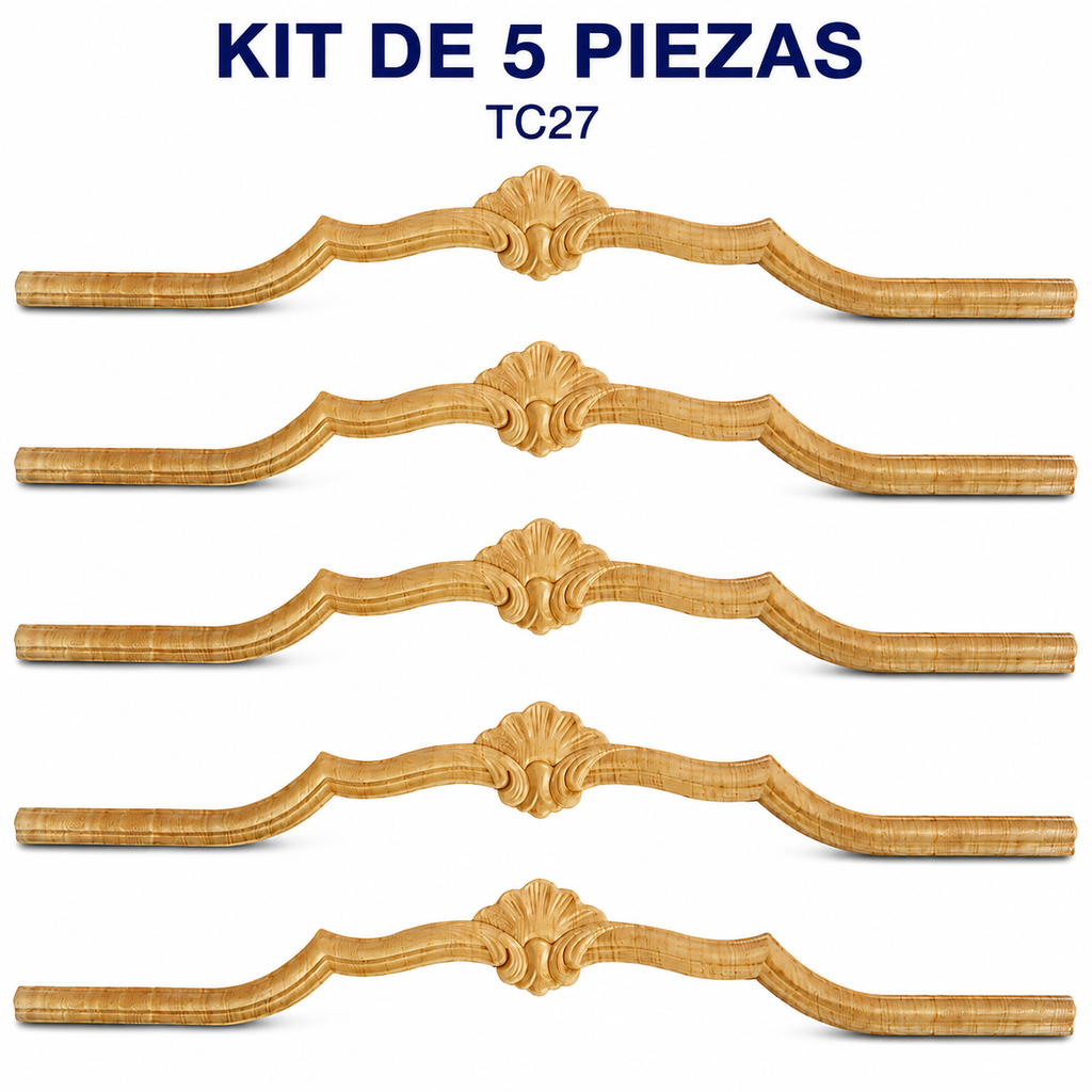 Kit de 5 Aplicaciones Decorativas TC27
