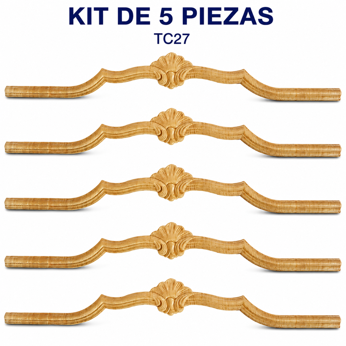 Kit de 5 Aplicaciones Decorativas TC27