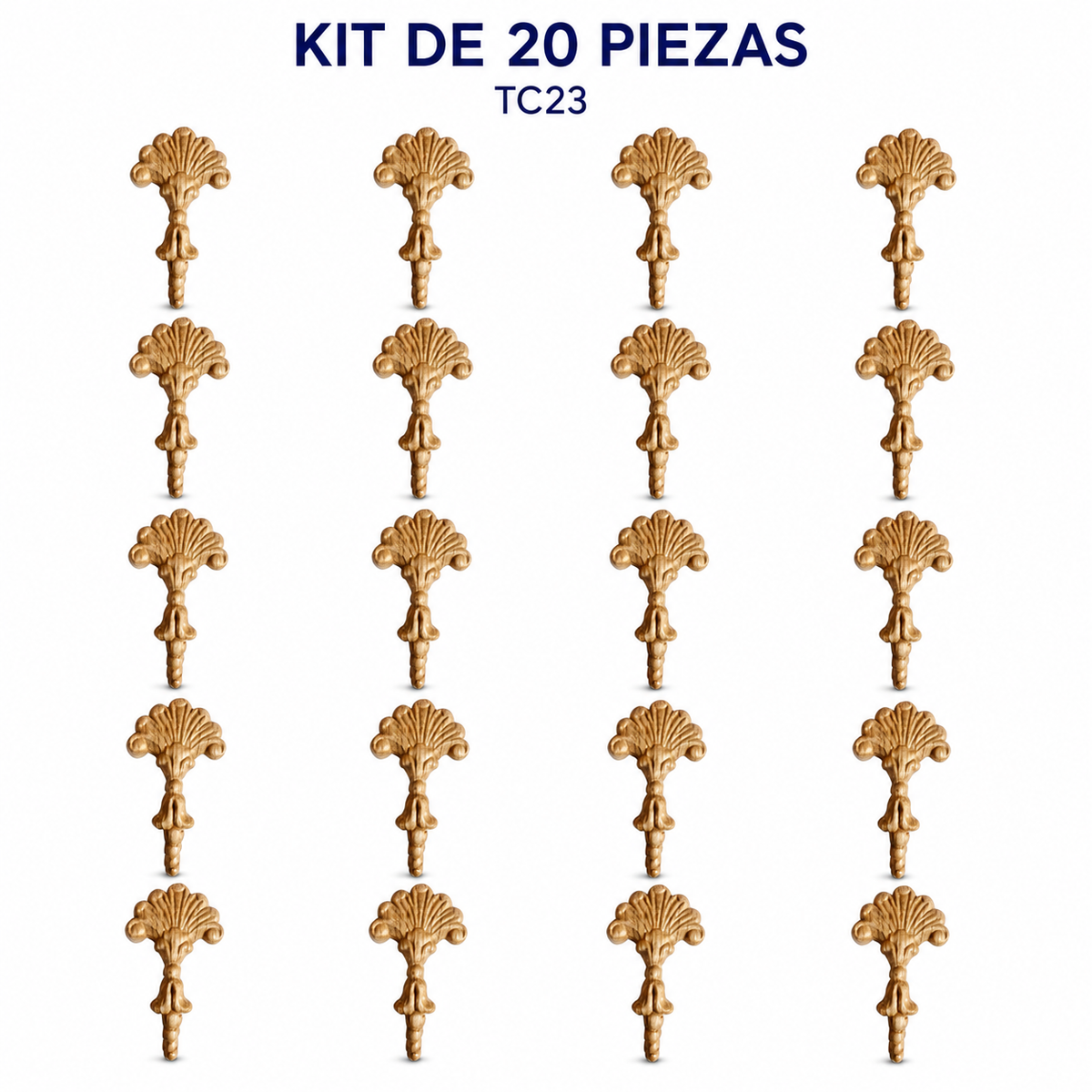 Kit de 20 Aplicaciones Decorativas TC23