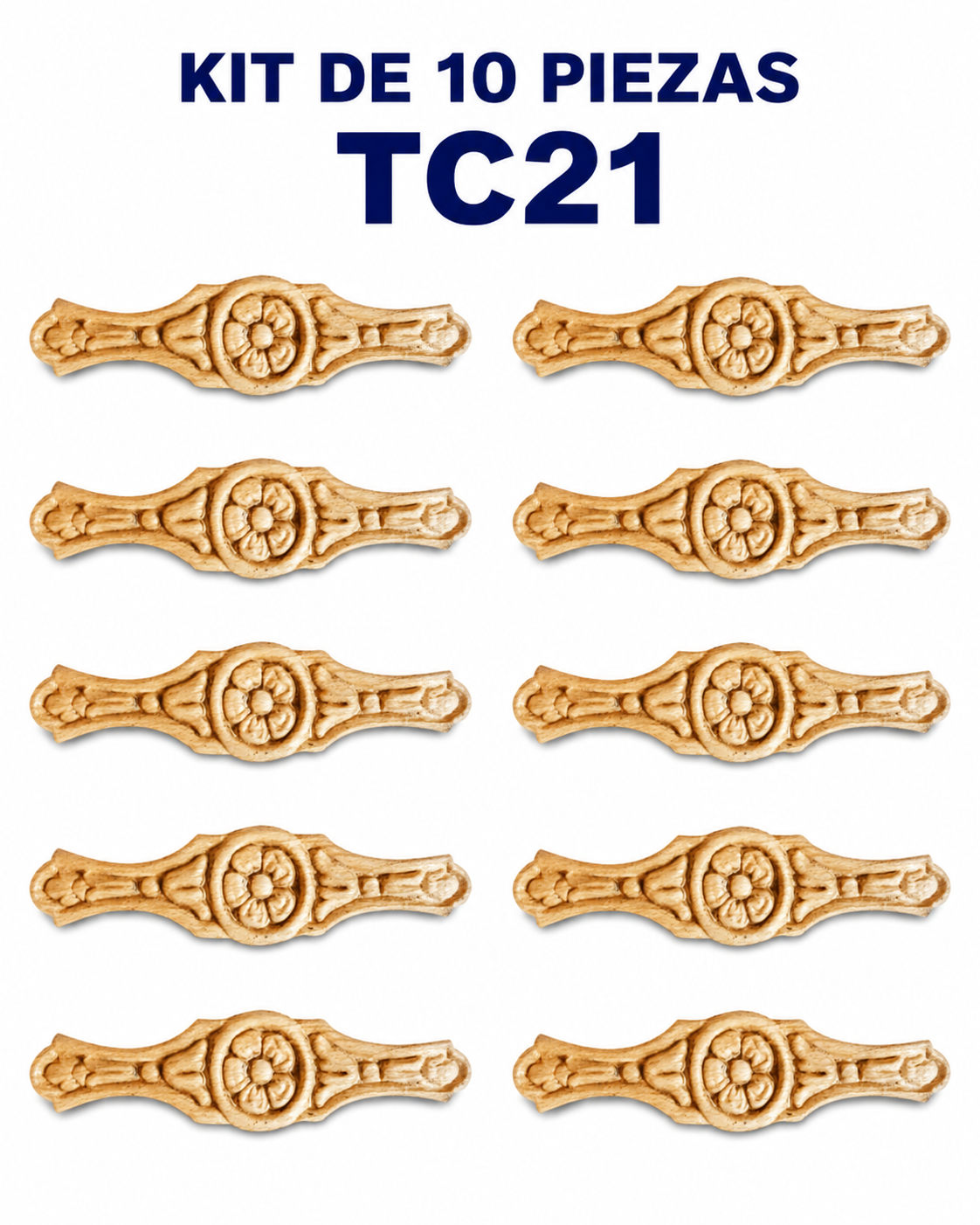 Kit de 10 Aplicaciones Decorativas TC21