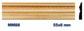 Moldura de madera grabada para mueble MM-88 – Kit de 2 piezas