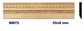 Moldura de madera grabada para mueble MM-72 – Kit de 2 piezas