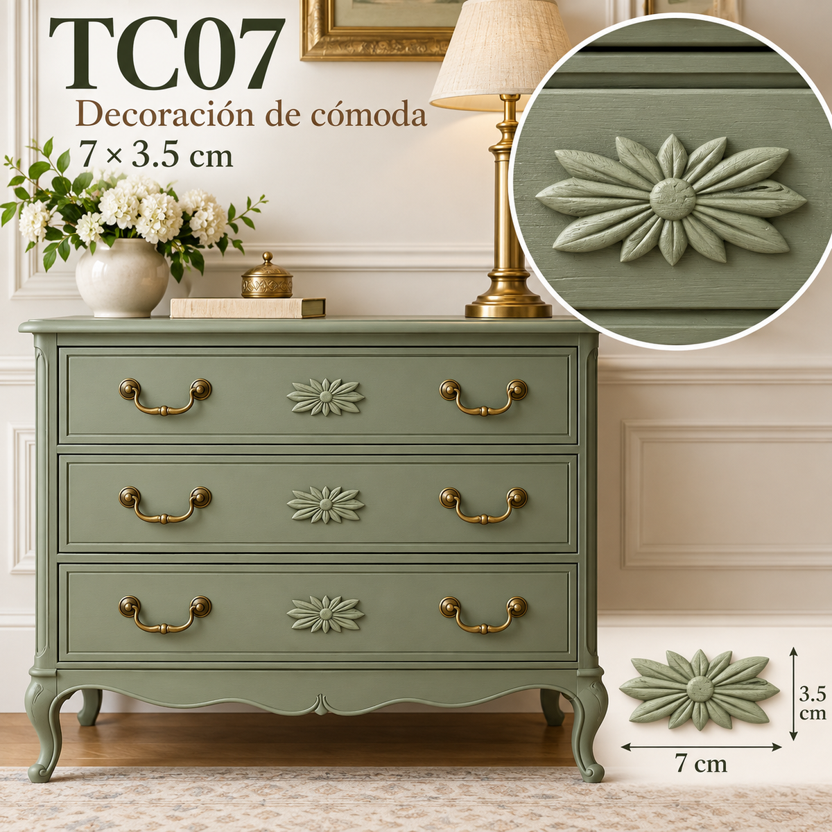 Kit de 20 Aplicaciones Decorativas TC07