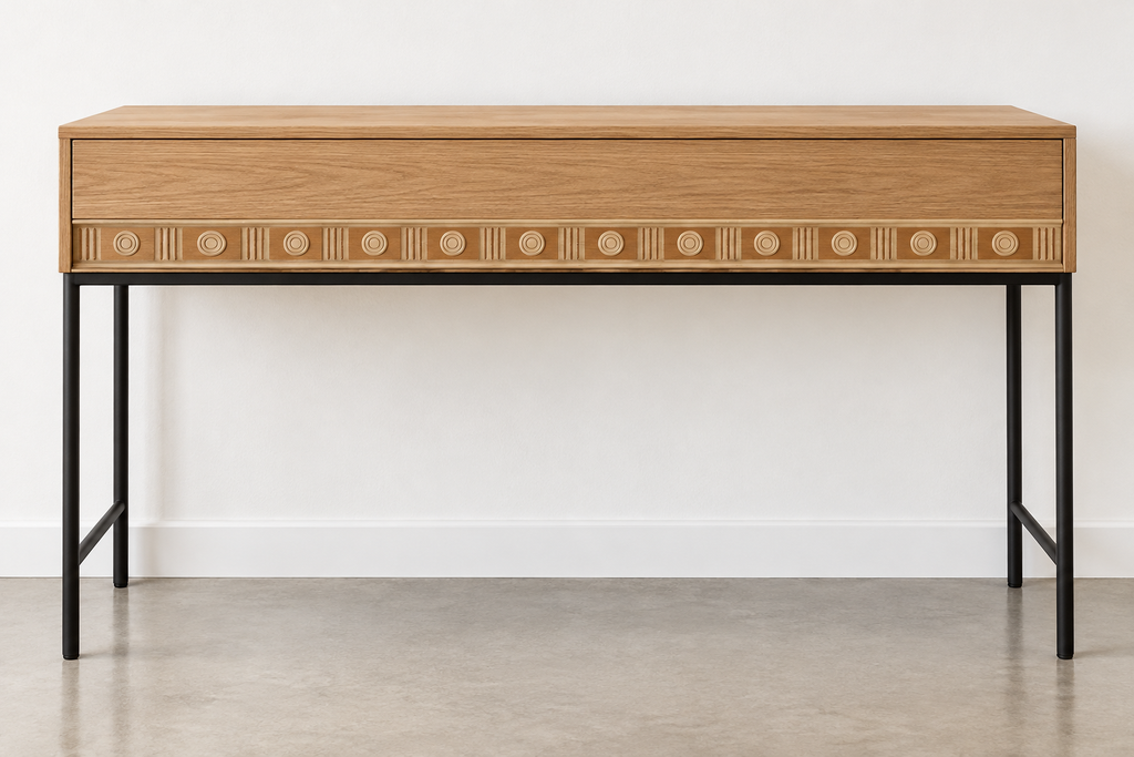 Moldura de madera grabada para mueble MM-57 – Kit de 4 piezas