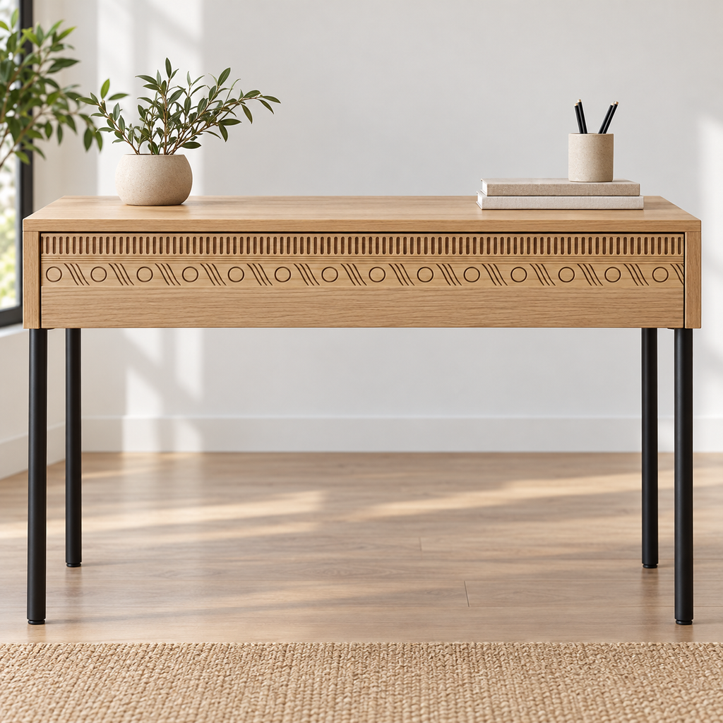 Moldura de madera grabada para mueble MM-76 – Kit de 4 piezas