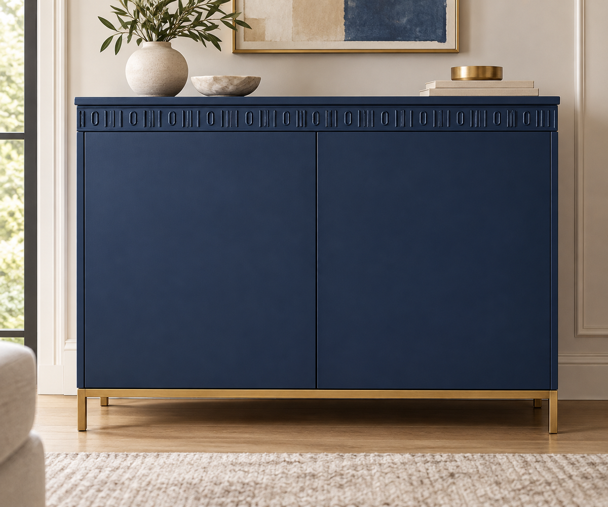 Moldura de madera grabada para mueble MM-56 – Kit de 4 piezas