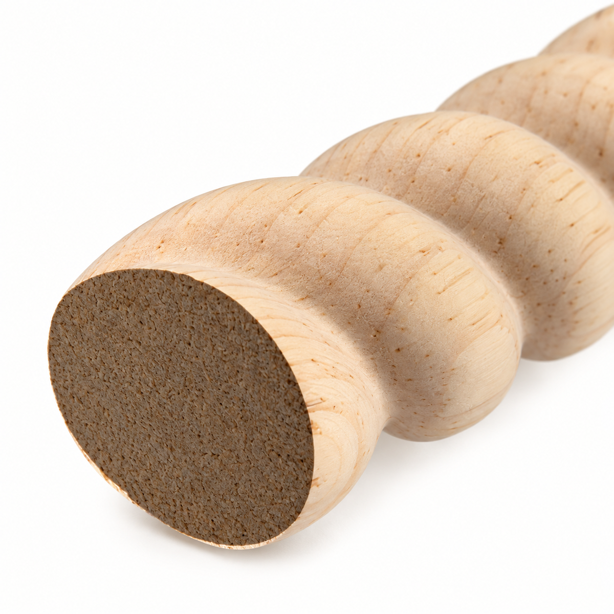 Kit 4 Bastones Trenzados T-17 de Madera | 50 cm c/u | Pino Natural para Proyectos DIY