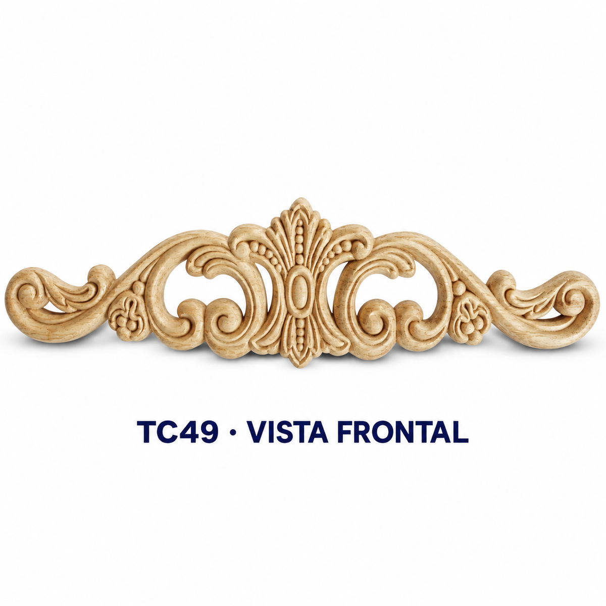 Kit de 4 Aplicaciones Decorativas de Madera modelo TC49
