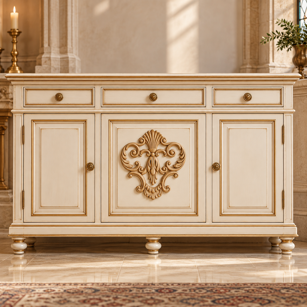 Kit de 5 Ornamentos Decorativos TC54 en Madera Natural