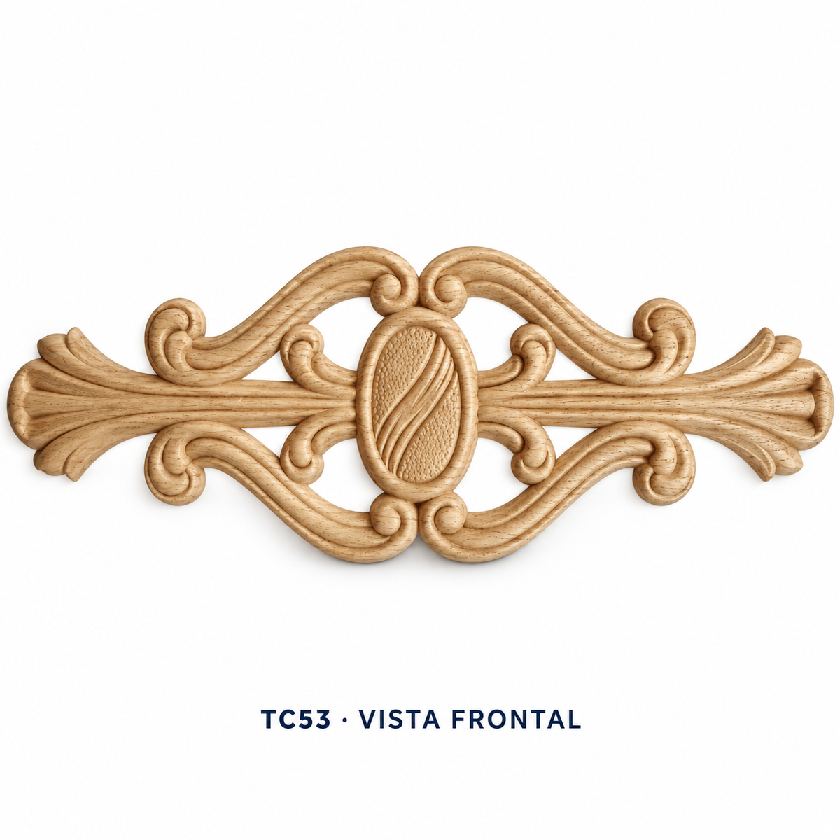 Kit de 3 piezas aplicación decorativa de madera TC53