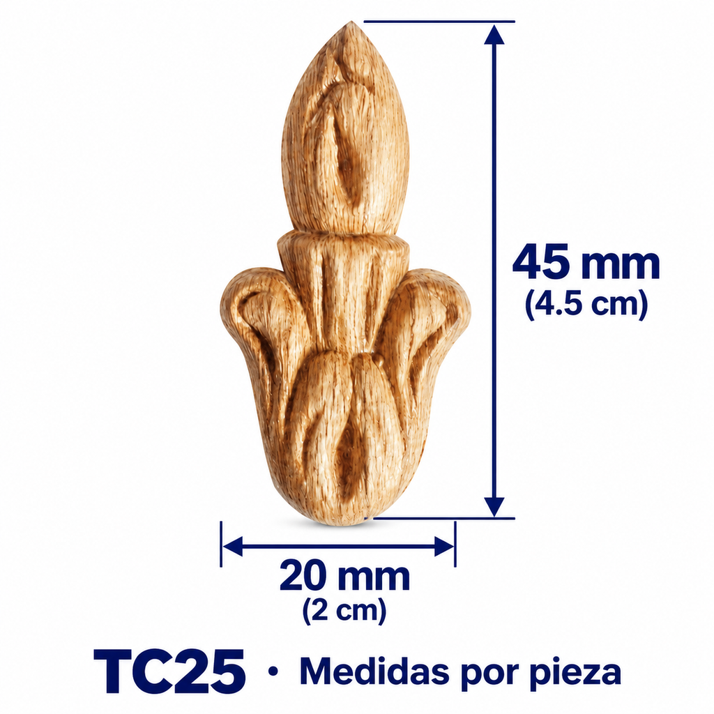 Kit de 20 Aplicaciones Decorativas TC25