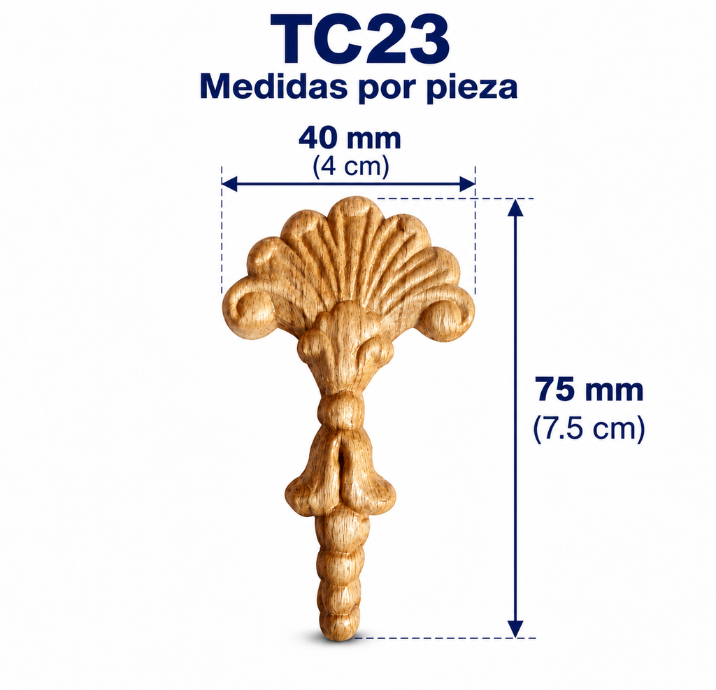 Kit de 20 Aplicaciones Decorativas TC23