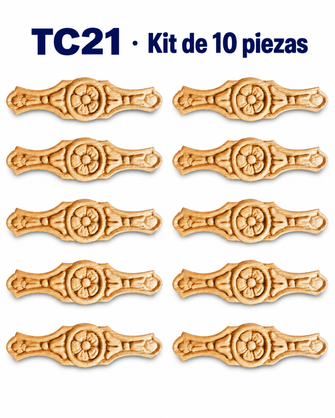 Kit de 10 Aplicaciones Decorativas TC21