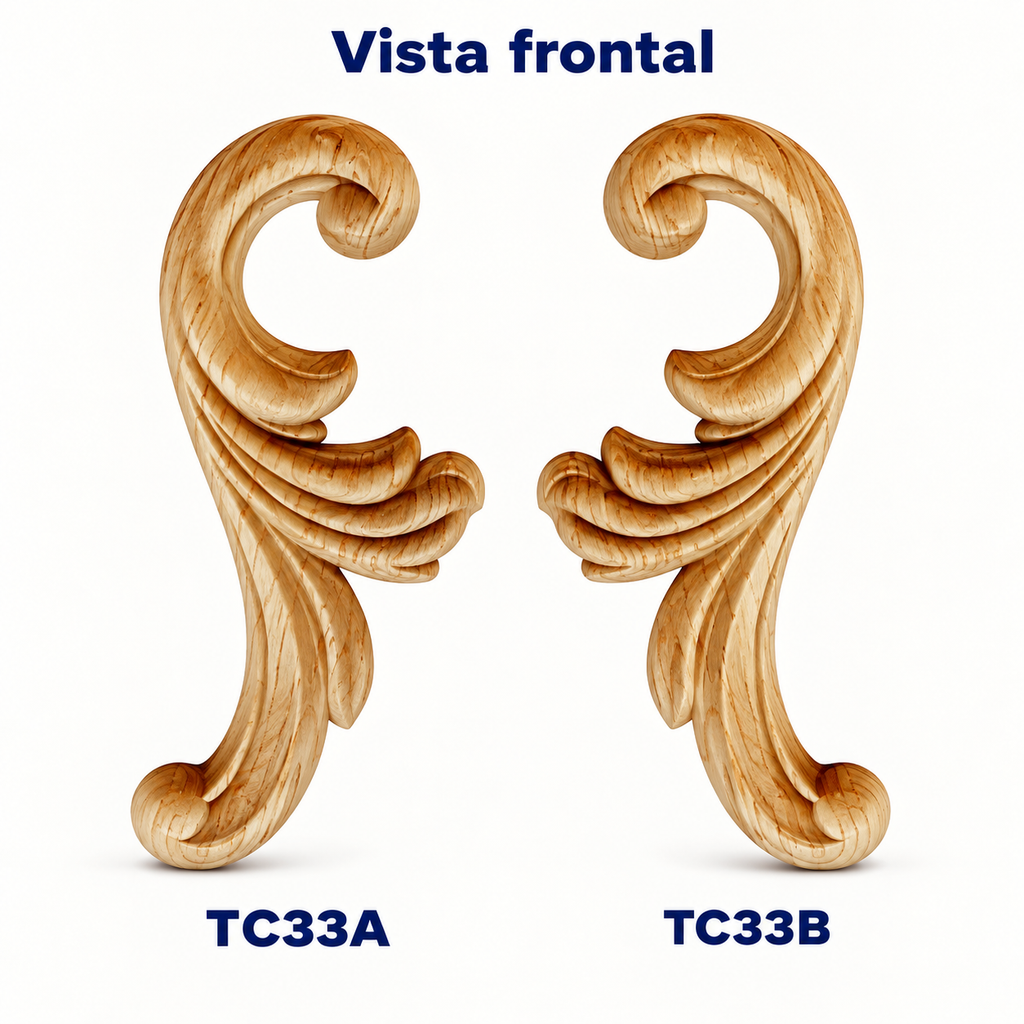 Kit de 5 pares de aplicaciones decorativas TC33