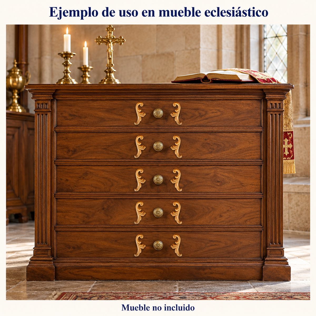 Kit de 5 pares de aplicaciones decorativas TC33