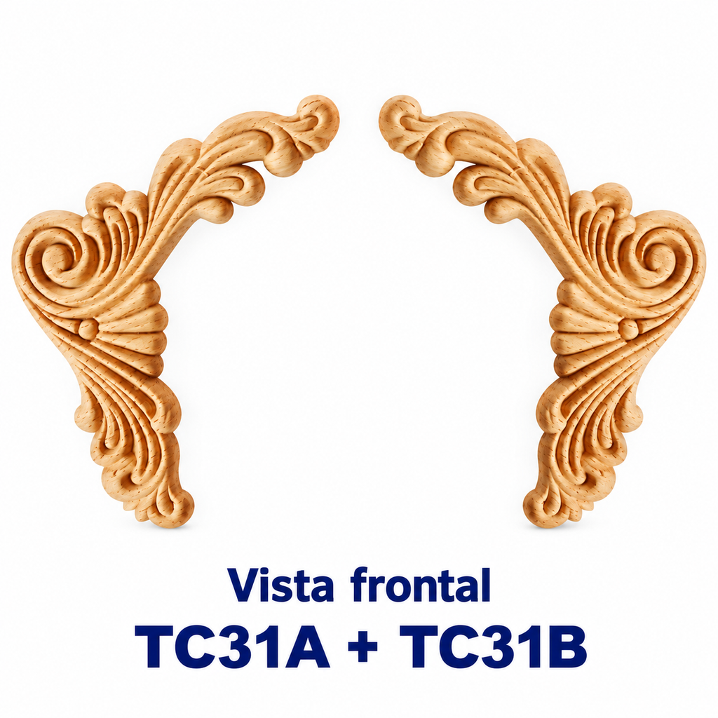 Kit de 5 pares de aplicaciones decorativas TC31