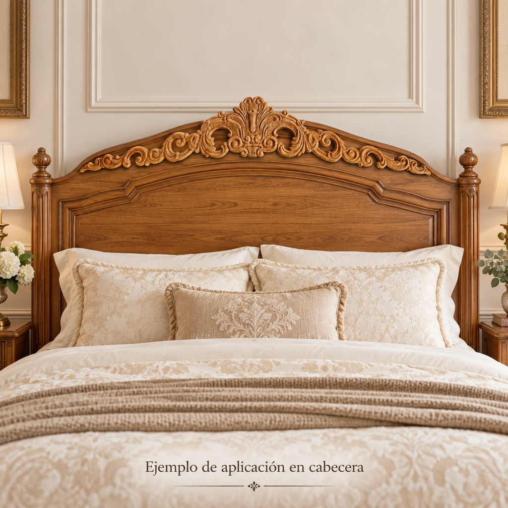 Aplicación decorativa de madera TC29