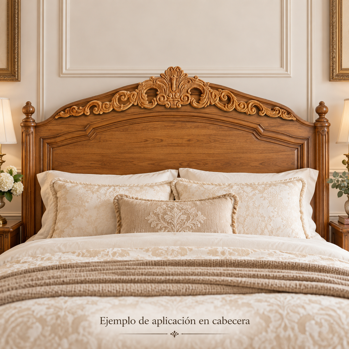 Aplicación decorativa de madera TC29