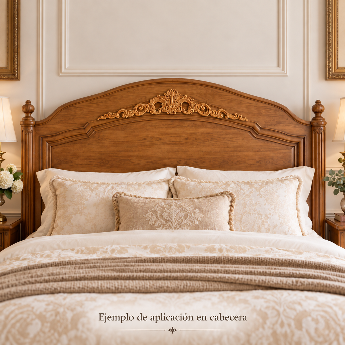 Aplicación decorativa de madera TC29